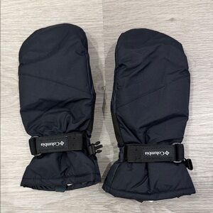 Columbia Black Mittens